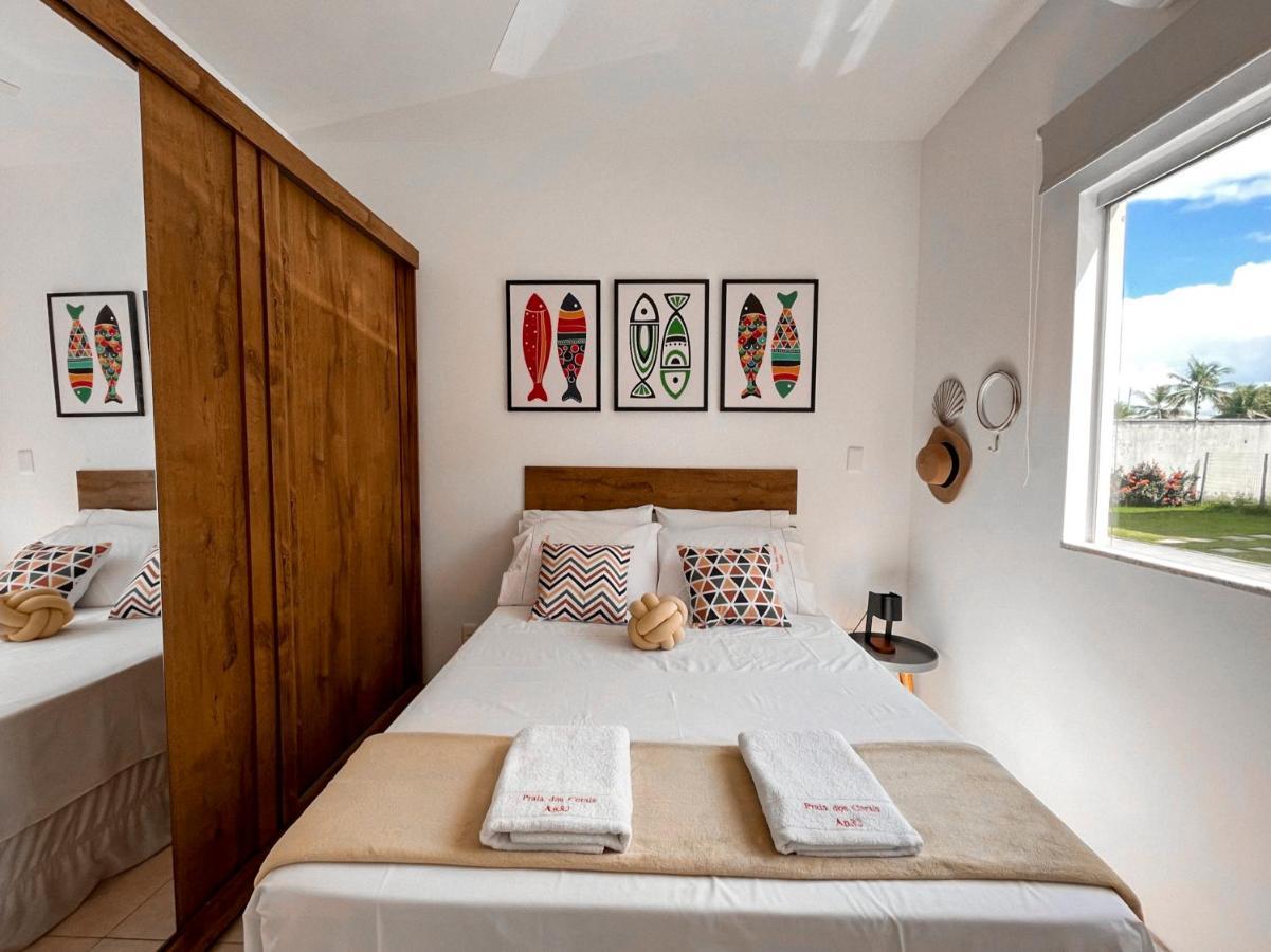 Promocao No Pedacinho Do Paraiso - Cond Praia Dos Corais - 200M Praias C Vermelha E Muta, Prox Cabana Dos Corais - Apto Terreo, 2 Quartos Com Ar-Condicionado, Area Gourmet Com Churrasqueira, Cozinha Completa, Wi-Fi 200 Mbps Apartment ปอร์โตเซกูโร ภายนอก รูปภาพ