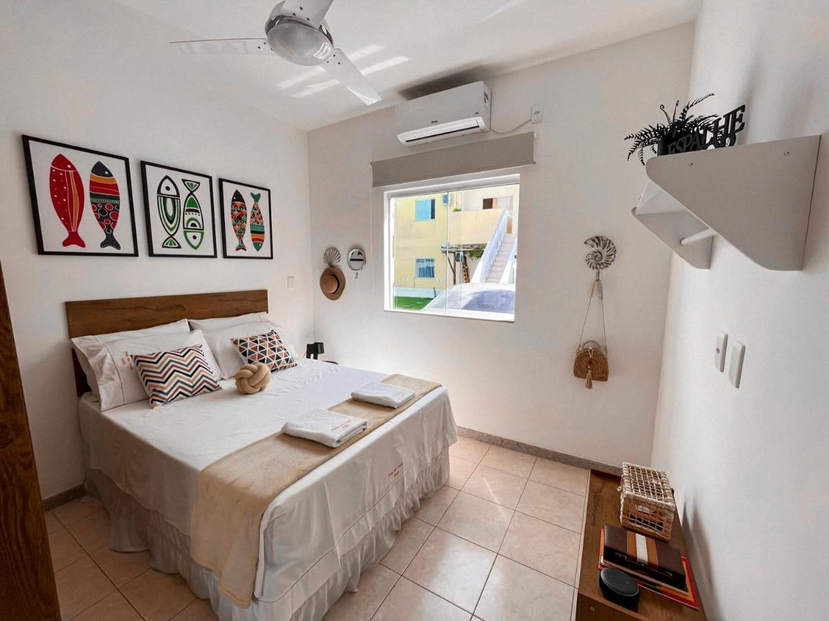 Promocao No Pedacinho Do Paraiso - Cond Praia Dos Corais - 200M Praias C Vermelha E Muta, Prox Cabana Dos Corais - Apto Terreo, 2 Quartos Com Ar-Condicionado, Area Gourmet Com Churrasqueira, Cozinha Completa, Wi-Fi 200 Mbps Apartment ปอร์โตเซกูโร ภายนอก รูปภาพ
