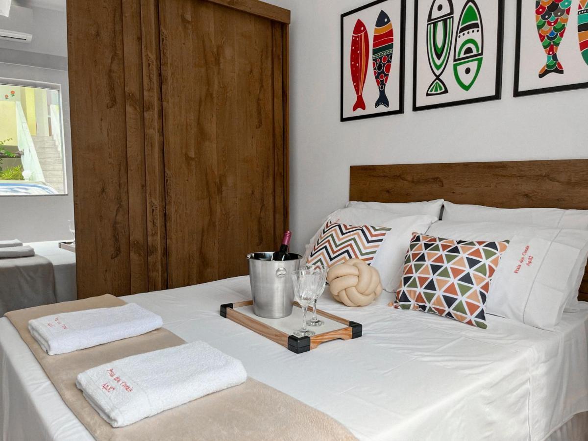 Promocao No Pedacinho Do Paraiso - Cond Praia Dos Corais - 200M Praias C Vermelha E Muta, Prox Cabana Dos Corais - Apto Terreo, 2 Quartos Com Ar-Condicionado, Area Gourmet Com Churrasqueira, Cozinha Completa, Wi-Fi 200 Mbps Apartment ปอร์โตเซกูโร ภายนอก รูปภาพ